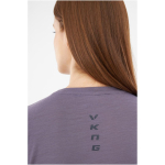 T-shirt damski VIKING Salen Lady Merino purpurowy   XL