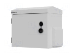 Enclosure: rack cabinet | Standard: 10" | 3U | W: 320mm | H: 300mm | grey
