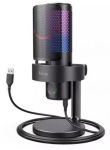 Headphone with microphone FIFINE A9 RGB Black(2)