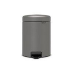 Another product Dell  BRABANTIA atkritumu tvertne ar pedāli NewIcon  5L  Mineral Concrete Grey 126284