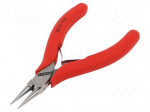 Pliers | precision,half-rounded nose | 115mm
