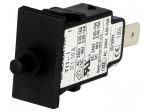 Circuit breaker | Urated: 240VAC | 48VDC | 10A | SPST | Poles: 1 | SNAP-IN