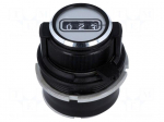 Precise knob | with counting dial | Shaft d: 6.35mm | &Oslash;30.4x33mm