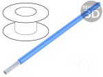 Wire | EcoWire Metric | stranded | Cu | 2.5mm2 | blue | MPPE | 600V | 100m