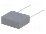 Capacitor: polypropylene | 390nF | 27.5mm | &plusmn;5% | 32x22x37mm | 1600VDC