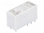 Relay: electromagnetic | DPDT | Ucoil: 110VDC | 8A/250VAC | 8A/24VDC
