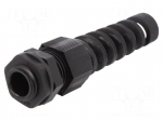 Cable gland | with strain relief | M16 | 1,5 | IP66,IP68 | black