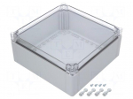 Enclosure: multipurpose | X: 300mm | Y: 300mm | Z: 132mm | FPC | IP66,IP67
