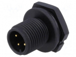 Socket | M12 | PIN: 4 | male | A code-DeviceNet / CANopen | soldering