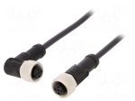 Cable: for sensors/automation | PIN: 5 | M12-M12 | B code-Profibus