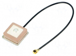 Antenna | GPS | 0dBi | RHCP | Mounting: for building in | 50&Omega; | 1,575GHz