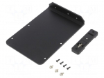 Metal | Enclosures accessories: DIN rail mounting bracket
