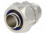 Straight terminal connector | 1/2" | Thread: inch,outside