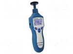 Tachometer | LCD | 5 digits | 2&divide;199999rpm | 0.05% | Resol: 0,001rpm