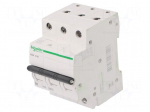 Circuit breaker | 230/400VAC | Inom: 6A | Poles: 3 | Charact: B | 6kA