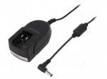 Power supply: switching | mains,plug-in | 5VDC | 3A | 15W | Out: 5,5/2,1
