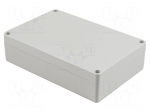 Enclosure: multipurpose | X: 120mm | Y: 180mm | Z: 45mm | 1554 | grey | IP68