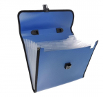 Mape portfelis Centrum, A4, 330x260mm, 6 nodalījumi, assorti