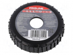 Grinding wheel | 90mm | flat,with rasp