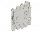 Circuit breaker | Urated: 24VDC | Uoper: 18&divide;30VDC | 0.5A | Poles: 1