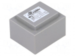 Transformer: encapsulated | 4.5VA | 230VAC | 12V | 12V | 180mA | 180mA