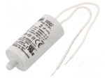 Capacitor: polypropylene | motors, run | 2uF | 425VAC | &Oslash;28x55mm | &plusmn;5%