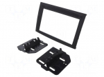 Radio frame | Kia | 2 DIN | matt black