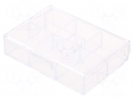 Container: collective | with partitions | 75x51x15mm