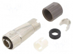 Connector: circular | plug | male | LF | 2A | 300VAC | PIN: 6 | straight