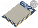 Module: RF | u.FL | XBee | 863&divide;870MHz | -101dBm | 14dBm | SMD | 48/27mA