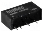 Converter: DC/DC | 3W | Uin: 4.5&divide;5.5VDC | Uout: 5VDC | Iout: 600mA | SIP7