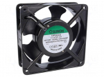 Fan: AC | axial | 230VAC | 120x120x38mm | 122m3/h(&plusmn;10%) | 37dBA | ball