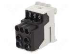 Splice terminal: distribution block | 101A | 1kV | screw terminal