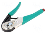 Tool: for crimping | terminals | 0.14&divide;2.5mm2