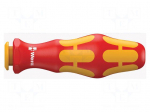 Screwdriver handle | insulated | Overall len: 102mm