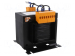Transformer: mains | 500VA | 138x135x135mm | 208/400V | 50&divide;60Hz | 68A