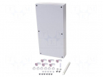 Enclosure: multipurpose | X: 400mm | Y: 800mm | Z: 120mm | KX | steel | IP66