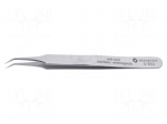 Tweezers | 110mm | Blades: curved,narrowed | Blade tip shape: sharp
