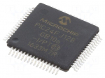 IC: PIC microcontroller | 128kB | 32MHz | 2&divide;3.6VDC | SMD | TQFP64 | PIC24
