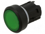 Switch: push-button | 22mm | Stabl.pos: 1 | green | flat | SIRIUS ACT