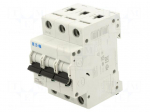 Circuit breaker | 230/400VAC | Inom: 25A | Poles: 3 | Charact: C | 6kA