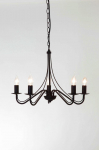 Trio Country chandelier 5-pc E14 rustic gaismeklis R1198-24 4017807091274