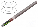 Wire | silicone | SiHF | 18G1.5mm2 | Cu | stranded | brown-red | 300V,500V