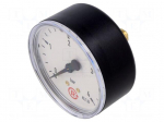 Manometer | 0&divide;4bar | rear connection | Thread: G 1/4" | 63mm | plastic