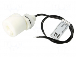 Sensor: liquid level | -20&divide;80&deg;C | OUT: NO/NC | IP67 | polypropylene