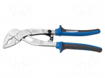 Pliers | adjustable | Pliers len: 240mm | Jaw capacity: 40mm