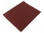 Cleaning cloth: sandpaper | Granularity: 60 | 230x280mm | 6s.