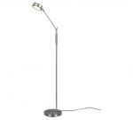 Trio Franklin LED stāvlampa brushed steel  426510107 4017807525335