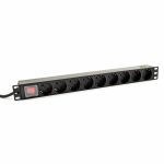 OEM 19" PDU paneel 9-port (EU)  EU pistik PDU09S