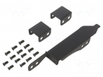 Fastener for fans and protections | 120x120mm | brackets on slot